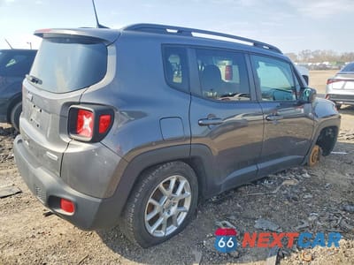 Trzecie zdjęcie samochodu z tyłu: 2019 JEEP RENEGADE LATITUDE VIN:ZACNJABB7KPK84440 - miniatura