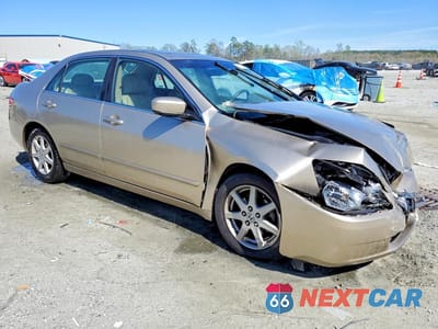 Czwarte zdjęcie samochodu z boku: 2003 HONDA ACCORD EX VIN:1HGCM66523A008284 - miniatura