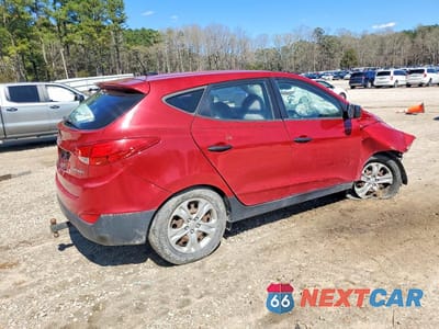 Trzecie zdjęcie samochodu z tyłu: 2010 HYUNDAI TUCSON GLS VIN:KM8JT3AC2AU082180 - miniatura