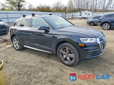 Czwarte zdjęcie samochodu z boku: 2019 AUDI Q5 PREMIUM PLUS VIN:WA1BNAFY5K2069183 - miniatura