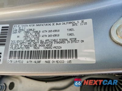 Zdjęcie 13 z 13 samochodu: 2026 TOYOTA TACOMA TRD SPORT VIN:3TMLB5JN4TM217955 - miniatura