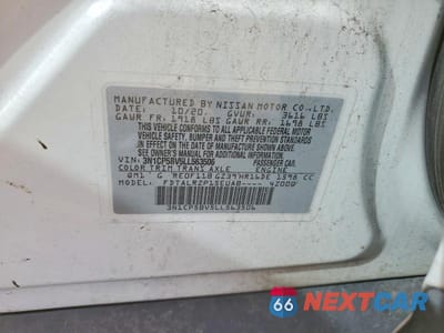 Zdjęcie 12 z 12 samochodu: 2020 NISSAN KICKS S VIN:3N1CP5BV5LL563506 - miniatura