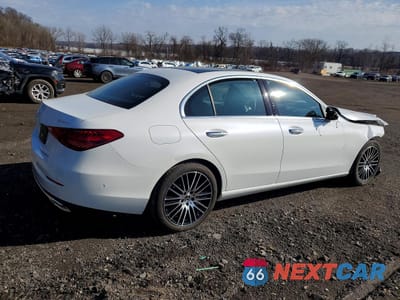 Trzecie zdjęcie samochodu z tyłu: 2025 MERCEDES-BENZ C 300 4MATIC VIN:W1KAF4HB7SR243342 - miniatura