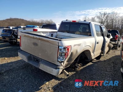 Trzecie zdjęcie samochodu z tyłu: 2021 FORD F150 SUPERCREW VIN:1FTEW1EP7MKD45424 - miniatura