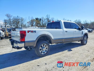 Trzecie zdjęcie samochodu z tyłu: 2021 FORD F350 SUPER DUTY VIN:1FT8W3BT7MEE06425 - miniatura