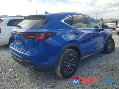 Trzecie zdjęcie samochodu z tyłu: 2025 LEXUS NX 250 BASE VIN:2T2ADCAZ9SC017570 - miniatura