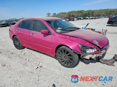 Czwarte zdjęcie samochodu z boku: 2003 HONDA ACCORD LX VIN:1HGCM56393A056440 - miniatura