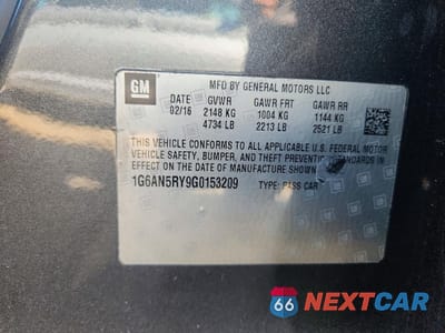 Zdjęcie 12 z 12 samochodu: 2016 CADILLAC ATS-V VIN:1G6AN5RY9G0153209 - miniatura