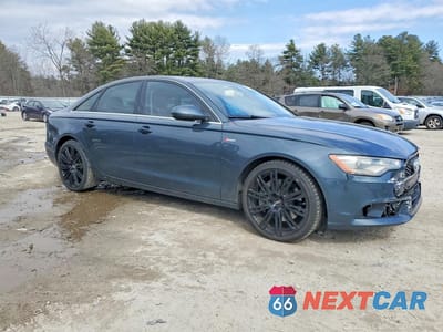 Czwarte zdjęcie samochodu z boku: 2014 AUDI A6 PREMIUM PLUS VIN:WAUFGAFC0EN082526 - miniatura