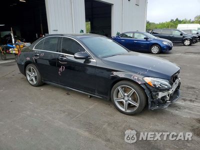 Czwarte zdjęcie samochodu z boku: 2016 MERCEDES-BENZ C 300 4MATIC VIN:55SWF4KB9GU109520 - miniatura