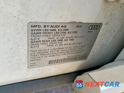 Zdjęcie 13 z 13 samochodu: 2022 AUDI Q5 PREMIUM PLUS 45 VIN:WA1EAAFY5N2134885 - miniatura