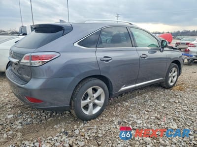 Trzecie zdjęcie samochodu z tyłu: 2014 LEXUS RX 350 BASE VIN:2T2BK1BA5EC248168 - miniatura