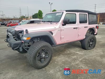 2018 JEEP WRANGLER UNLIMITED SPORT 1C4HJXDN3JW264911 - główne zdjęcie licytacji z USA - miniatura