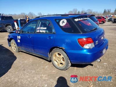 Drugie zdjęcie samochodu z przodu: 2004 SUBARU IMPREZA WRX VIN:JF1GG29694G801218 - miniatura