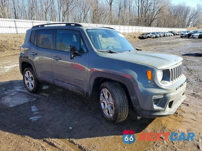 Czwarte zdjęcie samochodu z boku: 2022 JEEP RENEGADE LIMITED VIN:ZACNJDD19NPN63978 - miniatura