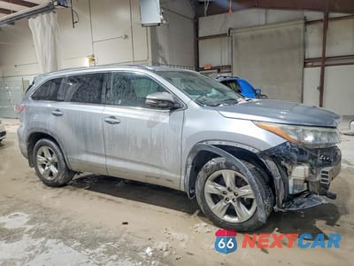 Czwarte zdjęcie samochodu z boku: 2014 TOYOTA HIGHLANDER LIMITED VIN:5TDDKRFH6ES069146 - miniatura