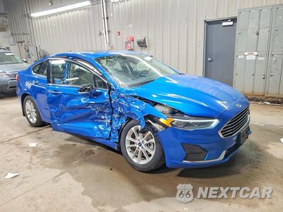 Czwarte zdjęcie samochodu z boku: 2019 FORD FUSION SEL VIN:3FA6P0MU8KR137179 - miniatura