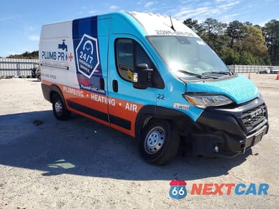Czwarte zdjęcie samochodu z boku: 2023 RAM PROMASTER 2500 CARGO VIN:3C6LRVCG9PE591642 - miniatura