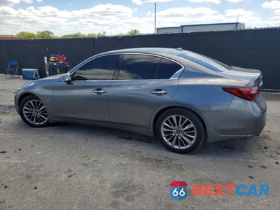 Drugie zdjęcie samochodu z przodu: 2018 INFINITI Q50 3.0T LUXE AWD V6 VIN:JN1EV7AR6JM434353 - miniatura