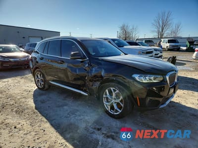 Czwarte zdjęcie samochodu z boku: 2023 BMW X3 XDRIVE30I VIN:WBX57DP08PN213650 - miniatura