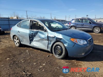 Czwarte zdjęcie samochodu z boku: 2007 HYUNDAI ELANTRA GLS VIN:KMHDU46D57U080076 - miniatura