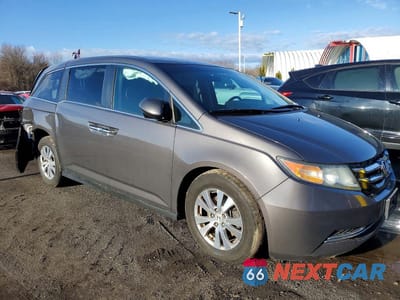 Czwarte zdjęcie samochodu z boku: 2016 HONDA ODYSSEY SE VIN:5FNRL5H36GB091426 - miniatura