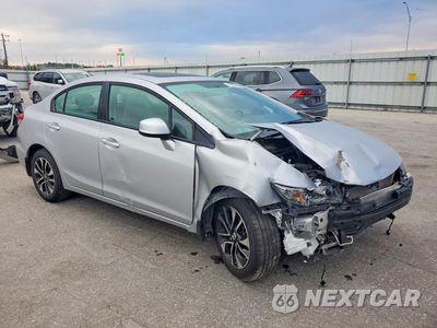 Czwarte zdjęcie samochodu z boku: 2013 HONDA CIVIC EXL VIN:2HGFB2F94DH546101 - miniatura