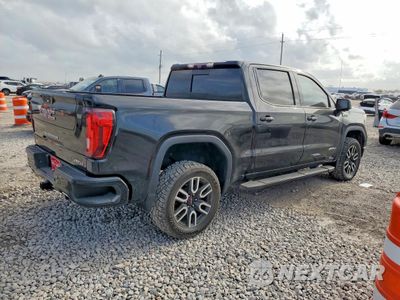 Trzecie zdjęcie samochodu z tyłu: 2021 GMC SIERRA K1500 AT4 VIN:3GTP9EEL6MG333423 - miniatura