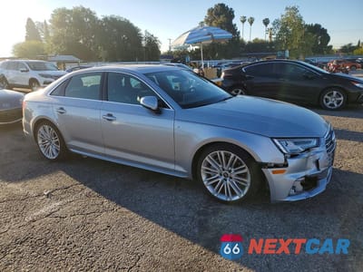 Czwarte zdjęcie samochodu z boku: 2018 AUDI A4 PREMIUM PLUS VIN:WAUENAF42JA224208 - miniatura