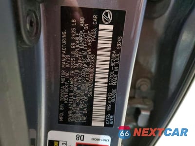 Zdjęcie 12 z 12 samochodu: 2020 LEXUS ES 350 BASE VIN:58ADZ1B11LU077383 - miniatura