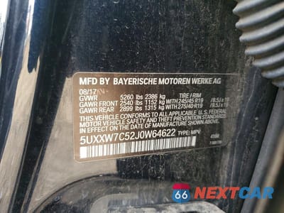 Zdjęcie 13 z 13 samochodu: 2018 BMW X4 XDRIVEM40I VIN:5UXXW7C52J0W64622 - miniatura