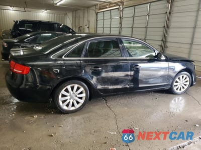 Trzecie zdjęcie samochodu z tyłu: 2012 AUDI A4 PREMIUM VIN:WAUAFAFL3CN012402 - miniatura