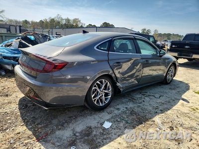 Trzecie zdjęcie samochodu z tyłu: 2022 HYUNDAI SONATA SEL VIN:KMHL64JA0NA228426 - miniatura