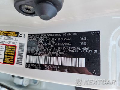 Zdjęcie 14 z 14 samochodu: 2025 TOYOTA HIGHLANDER HYBRID PLATINUM VIN:5TDEBRCH3SS688078 - miniatura