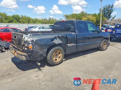 Trzecie zdjęcie samochodu z tyłu: 2004 CHEVROLET SILVERADO C1500 VIN:1GCEC19V84Z165295 - miniatura