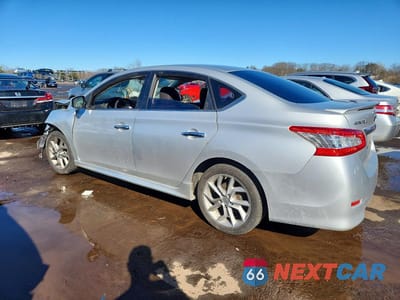 Drugie zdjęcie samochodu z przodu: 2013 NISSAN SENTRA S VIN:3N1AB7AP7DL679358 - miniatura