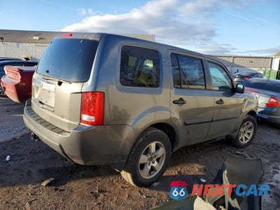Trzecie zdjęcie samochodu z tyłu: 2010 HONDA PILOT LX VIN:5FNYF4H27AB012440 - miniatura