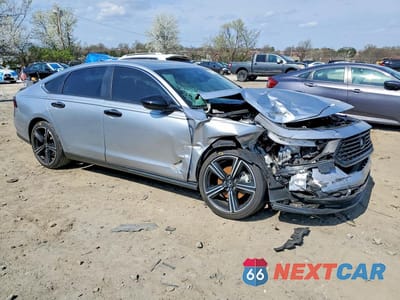 Czwarte zdjęcie samochodu z boku: 2024 HONDA ACCORD HYBRID SPORT VIN:1HGCY2F58RA066311 - miniatura