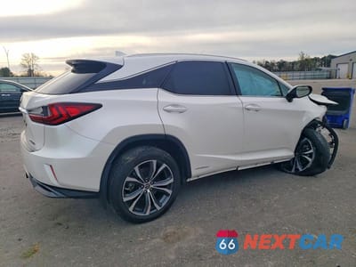 Trzecie zdjęcie samochodu z tyłu: 2019 LEXUS RX 450H BASE VIN:2T2BGMCA6KC032665 - miniatura