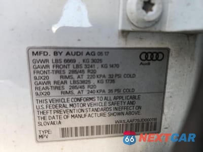 Zdjęcie 14 z 14 samochodu: 2018 AUDI Q7 PREMIUM PLUS VIN:WA1LAAF79JD000118 - miniatura