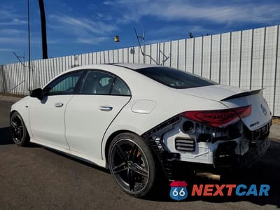 Drugie zdjęcie samochodu z przodu: 2022 MERCEDES-BENZ CLA 45 AMG VIN:W1K5J5DB3NN267399 - miniatura