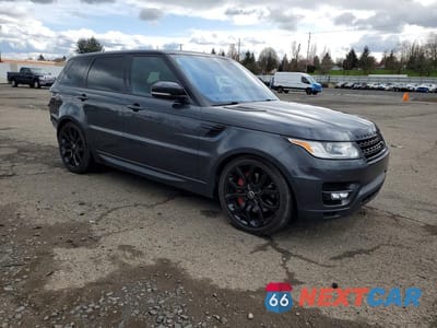 Czwarte zdjęcie samochodu z boku: 2017 LAND ROVER RANGE ROVER SPORT SC VIN:SALWR2FE8HA146000 - miniatura