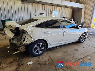 Trzecie zdjęcie samochodu z tyłu: 2019 HONDA INSIGHT EX VIN:19XZE4F5XKE003839 - miniatura