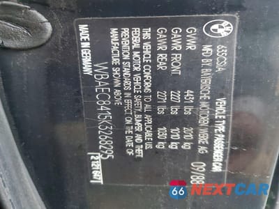 Zdjęcie 12 z 12 samochodu: 1989 BMW 635 CSI AUTOMATIC VIN:WBAEC8415K3268295 - miniatura