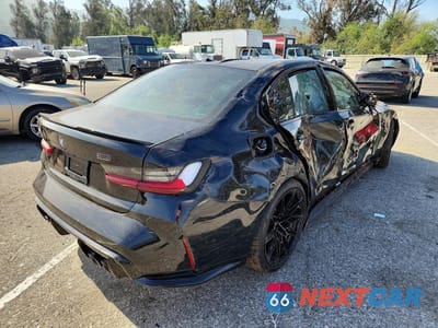 Trzecie zdjęcie samochodu z tyłu: 2026 BMW M3 COMPETITION VIN:WBS33HJ06TFW16104 - miniatura