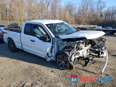 Czwarte zdjęcie samochodu z boku: 2025 FORD F150 STX VIN:1FTEX2LP7SKE58003 - miniatura