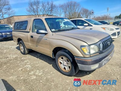 Czwarte zdjęcie samochodu z boku: 2001 TOYOTA TACOMA BASE VIN:5TENL42N11Z785885 - miniatura