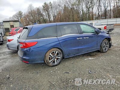 Trzecie zdjęcie samochodu z tyłu: 2020 HONDA ODYSSEY ELITE VIN:5FNRL6H98LB000533 - miniatura