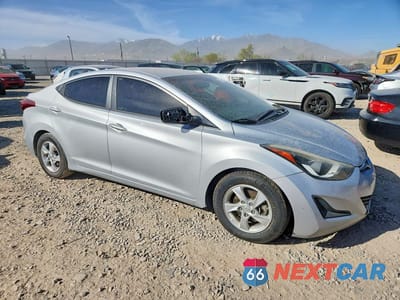 Czwarte zdjęcie samochodu z boku: 2014 HYUNDAI ELANTRA SE VIN:5NPDH4AE0EH516543 - miniatura