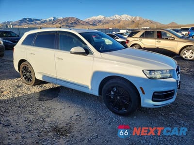 Czwarte zdjęcie samochodu z boku: 2018 AUDI Q7 PREMIUM PLUS VIN:WA1LAAF76JD003462 - miniatura